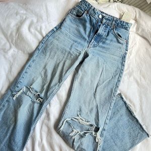 ZARA Wide Leg Jeans, US size 2